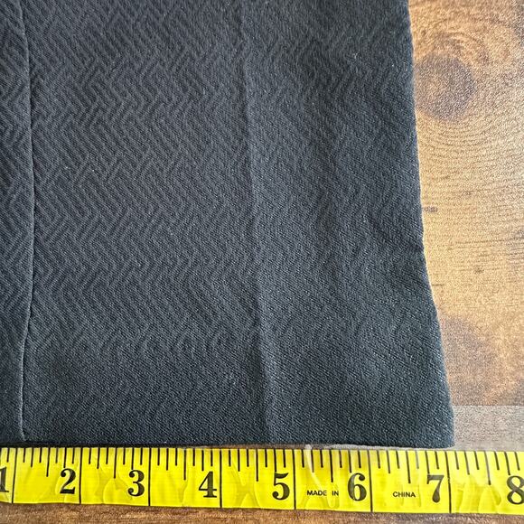 NEW Mario Serrani Pants Size 8 Black Jaquard Comfort Stretch Tummy Control - Picture 6 of 10